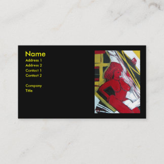 RED MUSE BUSINESS CARD