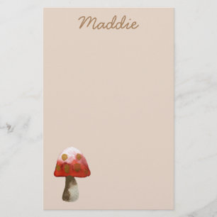 Red Mushroom Toadstool magic Stationery