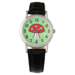 Red Mushroom Watch (Adult)