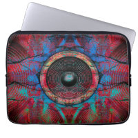 Red music speaker