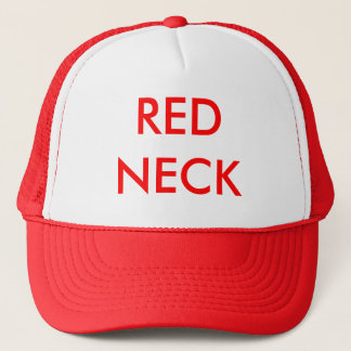 RED NECK TRUCKER HAT