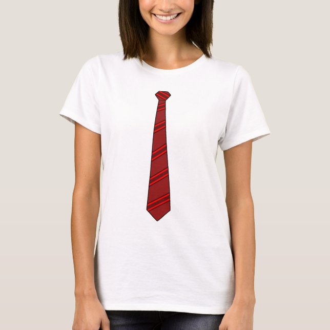 Red Necktie Shirt (Front)