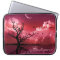 Red Night Sky Reflections Scenic Laptop Sleeve