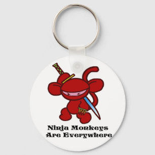 Red Ninja Claw Key Ring