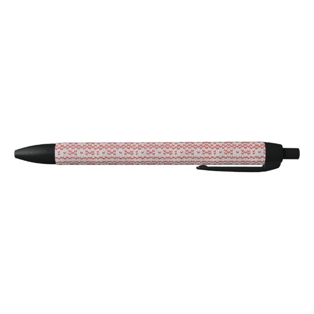 RED NORDIC KNIT Pen (Bottom)