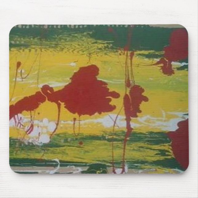 Red Nose Mouse Mat (Front)