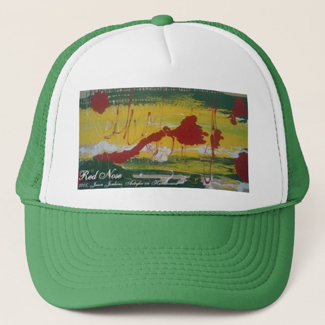 Red Nose Trucker Hat (Front)