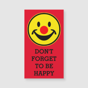 Red Nose yellow + your backg. & sayings