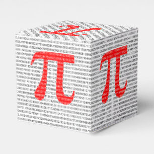 Red Number pi is a mathematical constant symbol Favour Box