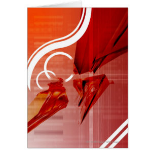 Red objects with white lines