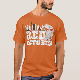 Red October Philly Philadelphia Baseball T-Shirt