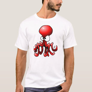 Red Octopus T-Shirt