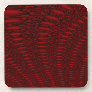 Red Octopus Tentacles Cork Coaster