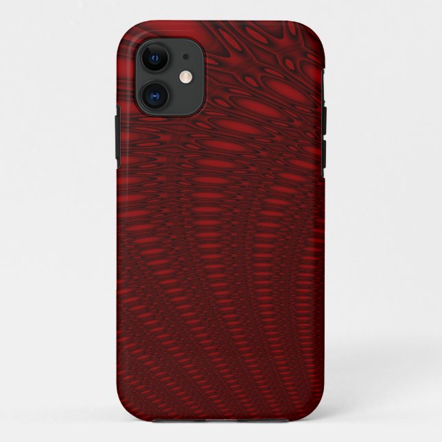 Red Octopus Tentacles iPhone 5 Case (Back)