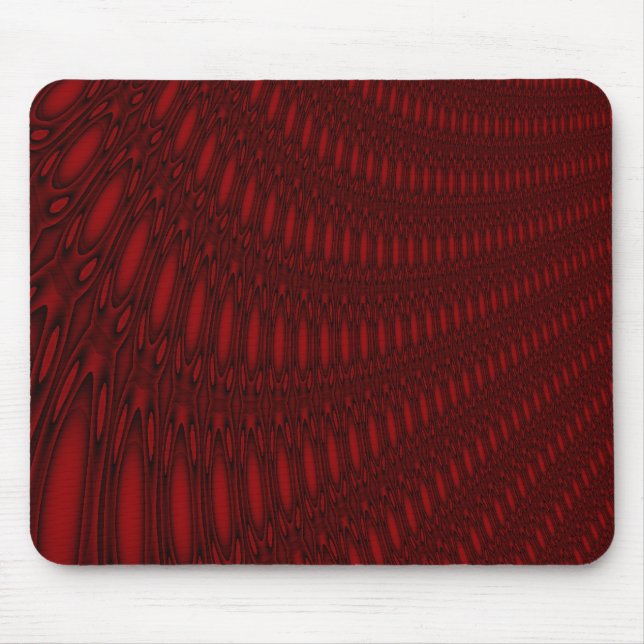 Red Octopus Tentacles Mousepad (Front)