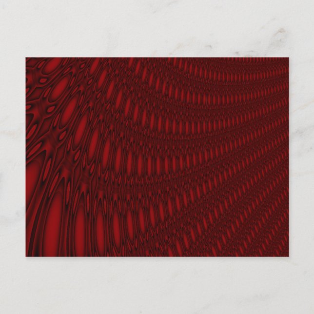 Red Octopus Tentacles Postcard (Front)