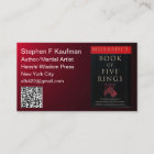 Red Ombre Author and Book Cover