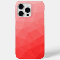 Red ombre gradient geometric mesh pattern