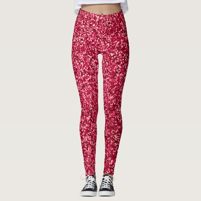 Red on fire leggings (Front)
