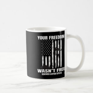 Red On Fridays Military Veteran Patriotic American Coffee Mug