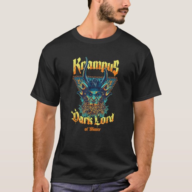 Red One Krampus Dark Lord of Winter  T-Shirt (Front)