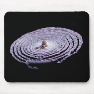 Red Onion Portrait Mouse Mat