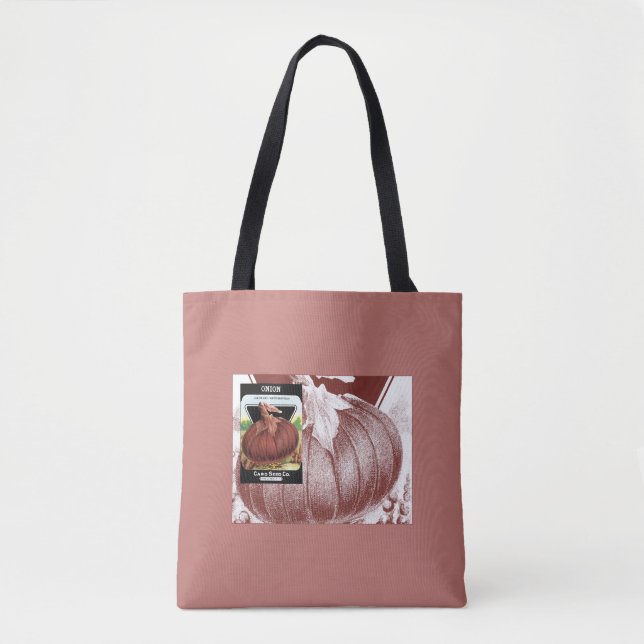 RED ONION TOTE BAG (Front)