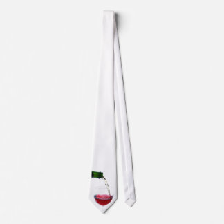 red or white tie
