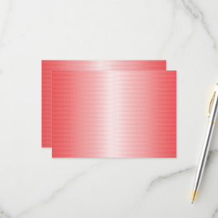 Red, orange, and pink brushstrokes blend together  RSVP card