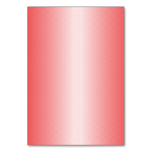 Red, orange, and pink brushstrokes blend together  table number