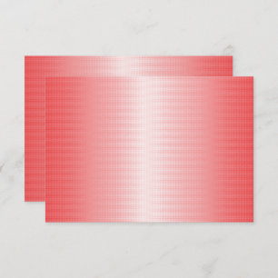 Red, orange, and pink brushstrokes blend together  thank you card