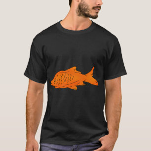 Red-Orange Fish T-Shirt