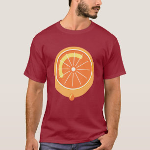Red orange shirt