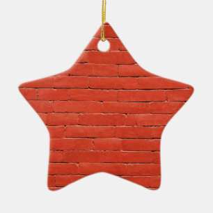 Red Orange Wall Ceramic Tree Decoration