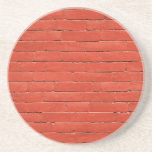 Red Orange Wall Coaster