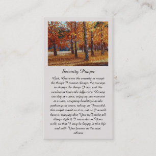Red Orange Yellow Green Safely Home Sympathy  Business Card