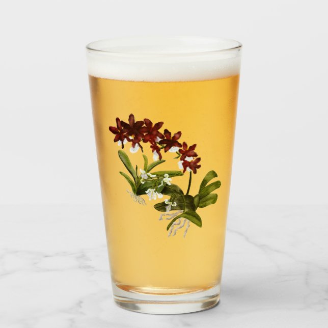 Red Orchid Glass (Front Filled)