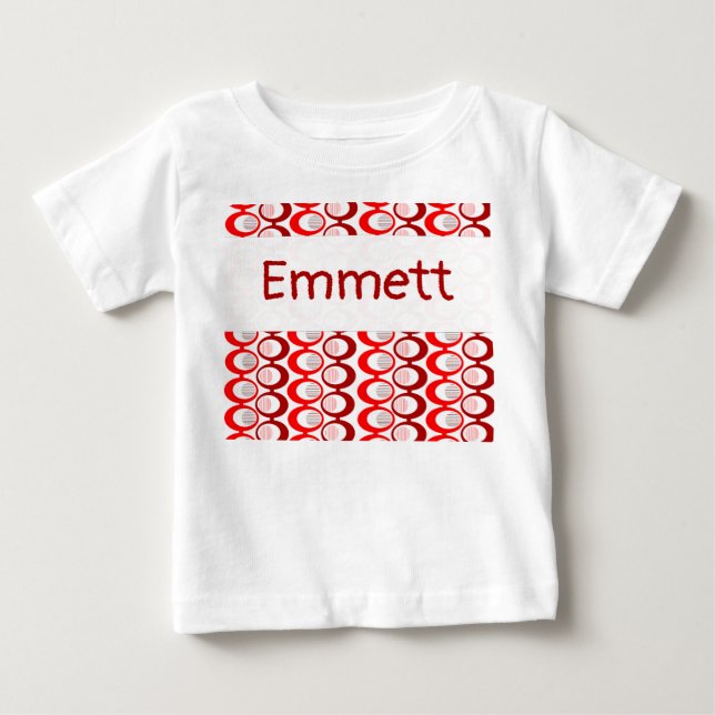 Red Oval Strings  Baby T-Shirt (Front)