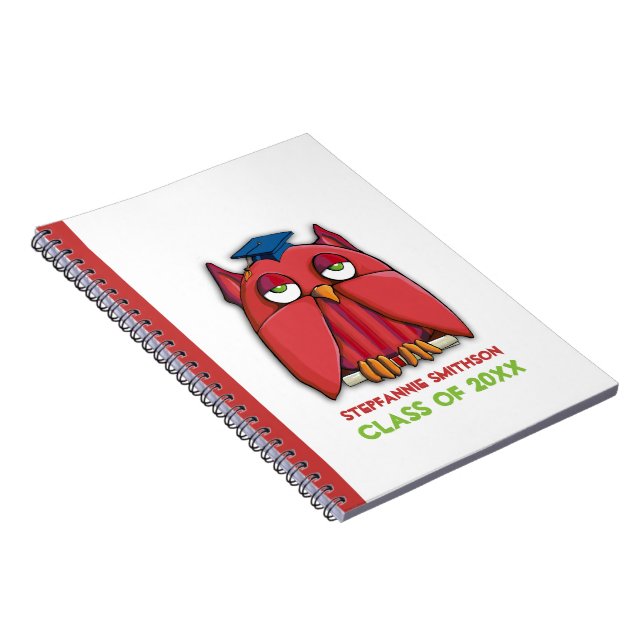 Red Owl Grad Notebook (Right Side)