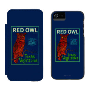 Red Owl Vegetable Label Incipio Watson™ iPhone 5 Wallet Case