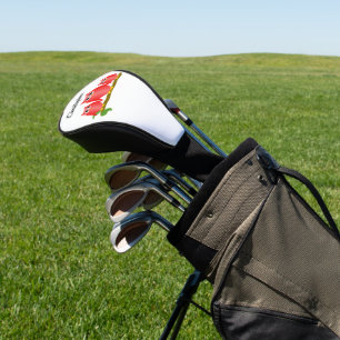 Red Owls Design Personalised Golf Head Cover