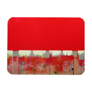 Red Painting Magnet