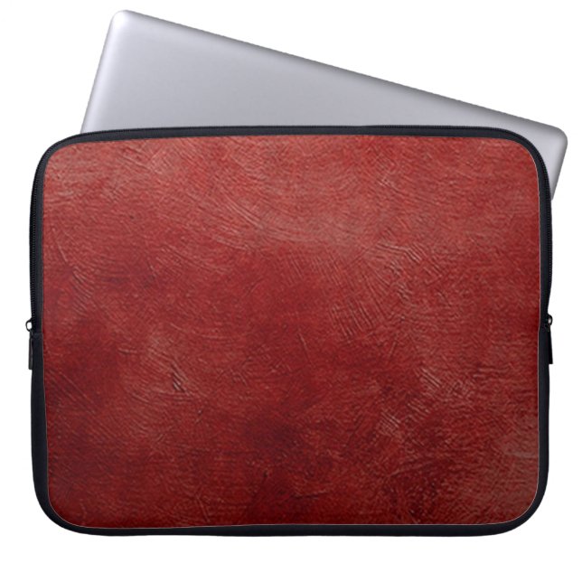 Red Painting | Zazzle_Growshop. Laptop Sleeve (Front)