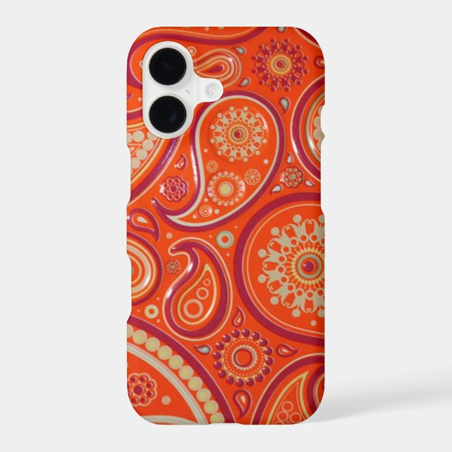 Red Paisley Pattern (Back)