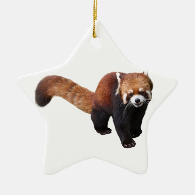 “Red Panda”の優良製品 Ceramic Tree Decoration (Front)