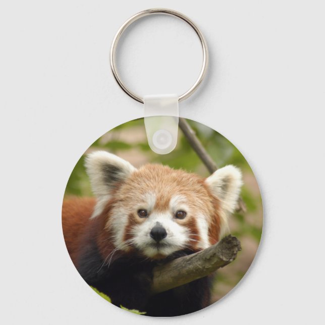 red-panda-005 key ring (Front)
