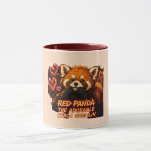 Red Panda “Adorable Chaos Gremlin” Mug