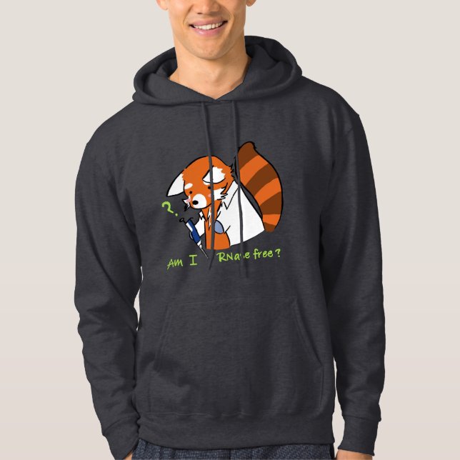 Red Panda-Am I RNase Free? Hoodie (Front)