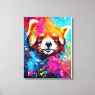 Red Panda  Animal Discovery Adventure Nature  Canvas Print