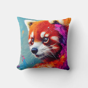 Red Panda Animal Discovery Adventure Nature Cushion